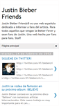 Mobile Screenshot of justinbieberfriends.blogspot.com