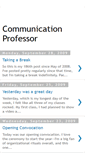 Mobile Screenshot of communicationprofessor.blogspot.com