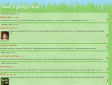 Tablet Screenshot of blondin3ringcircus.blogspot.com