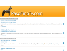 Tablet Screenshot of blogpasofinohorses.blogspot.com