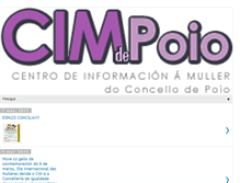 Tablet Screenshot of cimdepoio.blogspot.com