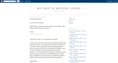 Desktop Screenshot of beijingchina.blogspot.com