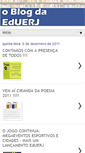 Mobile Screenshot of blogdaeduerj.blogspot.com