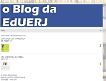 Tablet Screenshot of blogdaeduerj.blogspot.com