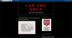 Desktop Screenshot of canthesoup.blogspot.com