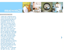 Tablet Screenshot of maison21.blogspot.com