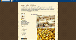 Desktop Screenshot of angelcakedelights.blogspot.com