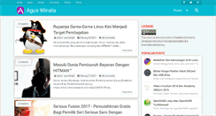 Desktop Screenshot of aguswinata.blogspot.com