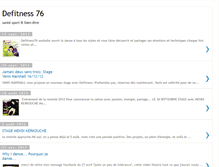 Tablet Screenshot of defitness76.blogspot.com