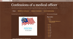 Desktop Screenshot of confessions-of-a-medical-student.blogspot.com