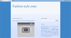 Desktop Screenshot of fashionstylezone.blogspot.com