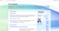 Desktop Screenshot of chrisdaems.blogspot.com