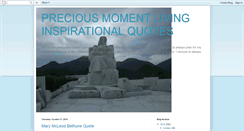 Desktop Screenshot of preciousmomentliving.blogspot.com