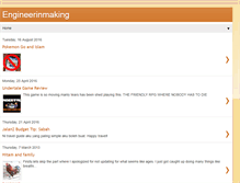Tablet Screenshot of engineerinmaking.blogspot.com