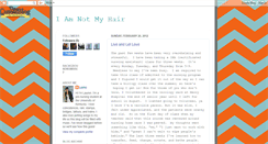 Desktop Screenshot of lomoiamnotmyhair.blogspot.com