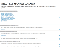 Tablet Screenshot of narcoticosanonimoscolombia.blogspot.com