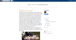 Desktop Screenshot of kidflyfisherman.blogspot.com