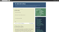 Desktop Screenshot of garradelaboca.blogspot.com