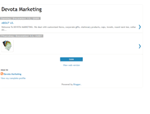 Tablet Screenshot of devota-marketing.blogspot.com