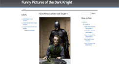 Desktop Screenshot of funny-pictures-of-the-dark-knight.blogspot.com