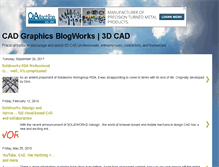Tablet Screenshot of cadgraphicsblogworks.blogspot.com