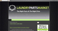 Desktop Screenshot of laundrypartsmarket.blogspot.com
