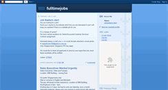 Desktop Screenshot of full-timejobs.blogspot.com