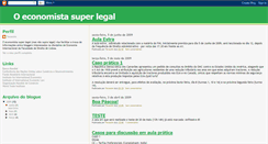 Desktop Screenshot of oeconomistasuperlegal.blogspot.com