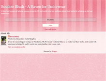 Tablet Screenshot of boudoirblush.blogspot.com