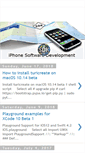 Mobile Screenshot of iphonesdkdev.blogspot.com