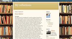 Desktop Screenshot of cinds-myreflections.blogspot.com