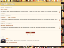 Tablet Screenshot of cinds-myreflections.blogspot.com
