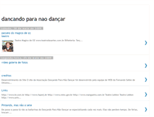 Tablet Screenshot of dancandoparanaodancarsia.blogspot.com