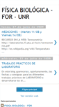 Mobile Screenshot of fisicabiologicafor.blogspot.com