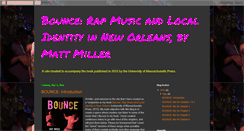 Desktop Screenshot of mattmillerbounce.blogspot.com