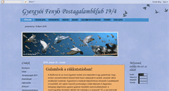 Desktop Screenshot of gyergyoipostagalamb.blogspot.com