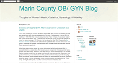 Desktop Screenshot of marinobgyn.blogspot.com