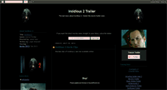 Desktop Screenshot of insidious-2-movie-trailer.blogspot.com