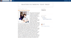Desktop Screenshot of master-plumbing-test-prep.blogspot.com
