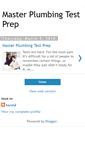 Mobile Screenshot of master-plumbing-test-prep.blogspot.com