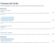 Tablet Screenshot of cineastasdelcaribe.blogspot.com