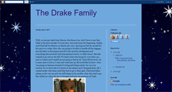 Desktop Screenshot of mydrakefamily.blogspot.com