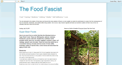 Desktop Screenshot of foodfascist.blogspot.com