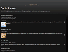 Tablet Screenshot of cubic-parsec.blogspot.com