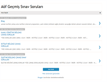 Tablet Screenshot of aofgecmisyilsorular.blogspot.com
