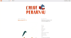 Desktop Screenshot of perarnauchloe.blogspot.com