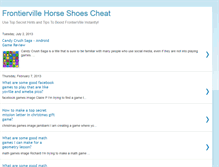 Tablet Screenshot of frontiervillehorseshoescheat.blogspot.com