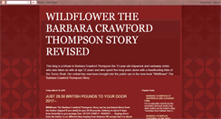Desktop Screenshot of barbarathompsonthewildflower.blogspot.com