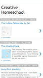Mobile Screenshot of creative-homeschool.blogspot.com