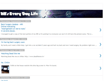 Tablet Screenshot of billseverydaylife.blogspot.com